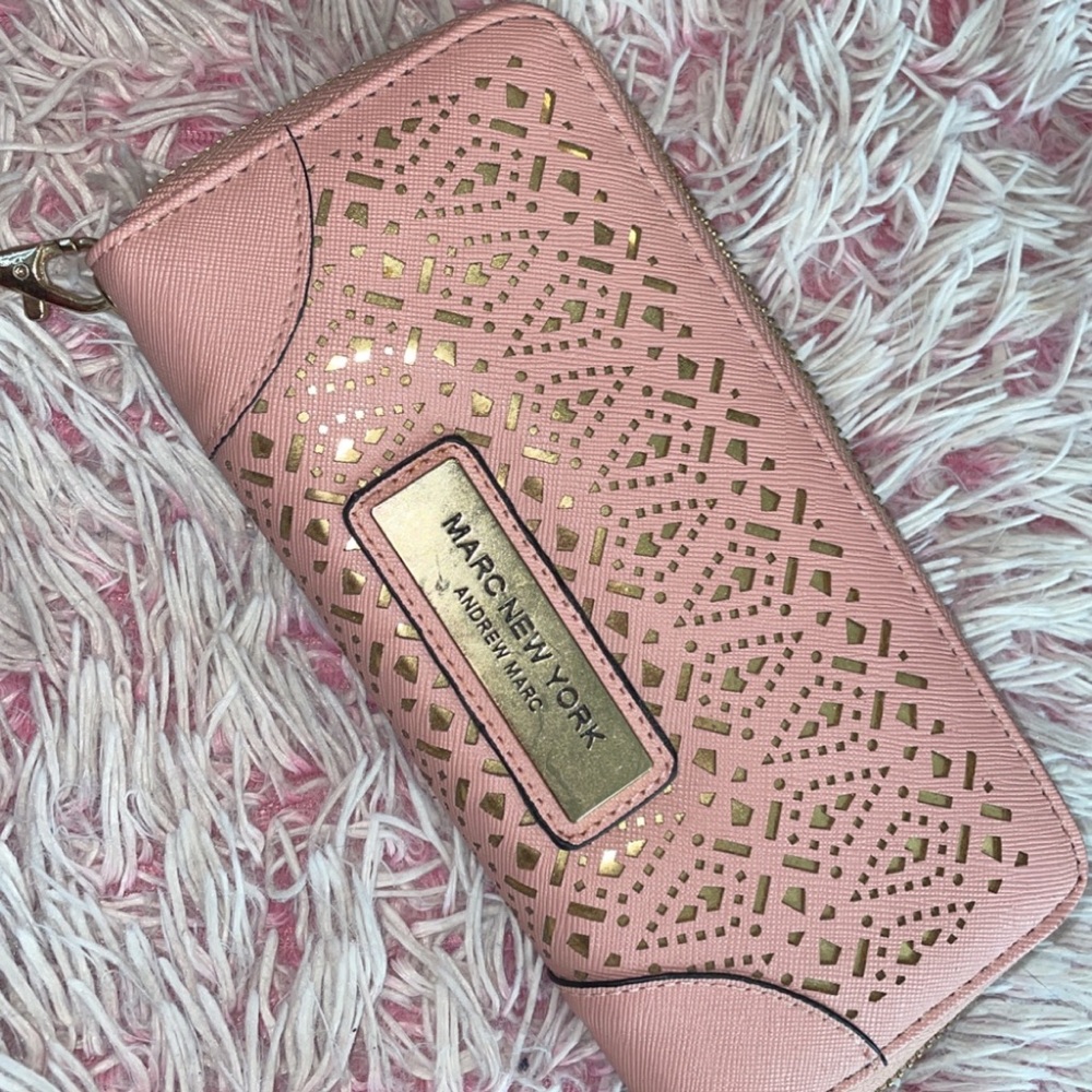 Pink wallet